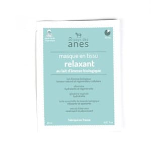 Masque visage relaxant au lait d'ânesse