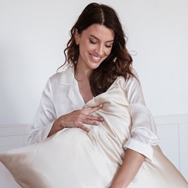 Taie d'oreiller en soie made in france