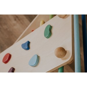 Rampe d'escalade coloré