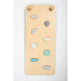 Rampe d'escalade pastel