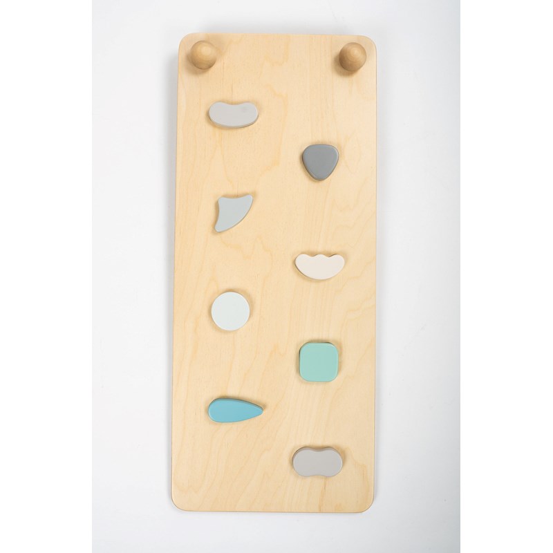 Rampe d'escalade pastel