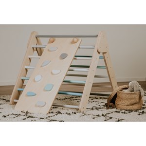 Rampe d'escalade pastel