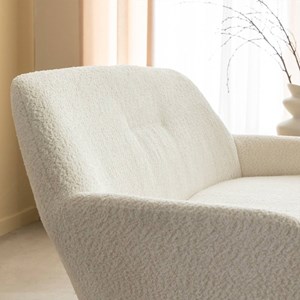 Banquette tissu bouclette kanoa