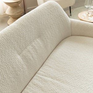 Banquette tissu bouclette kanoa