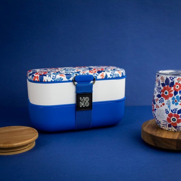 Lunchbox bento 2 étages jardin