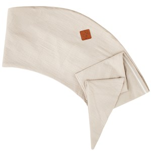 Housse pour coussin d'allaitement beige