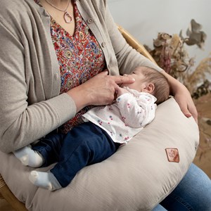 Housse coussin maternité gaze coton