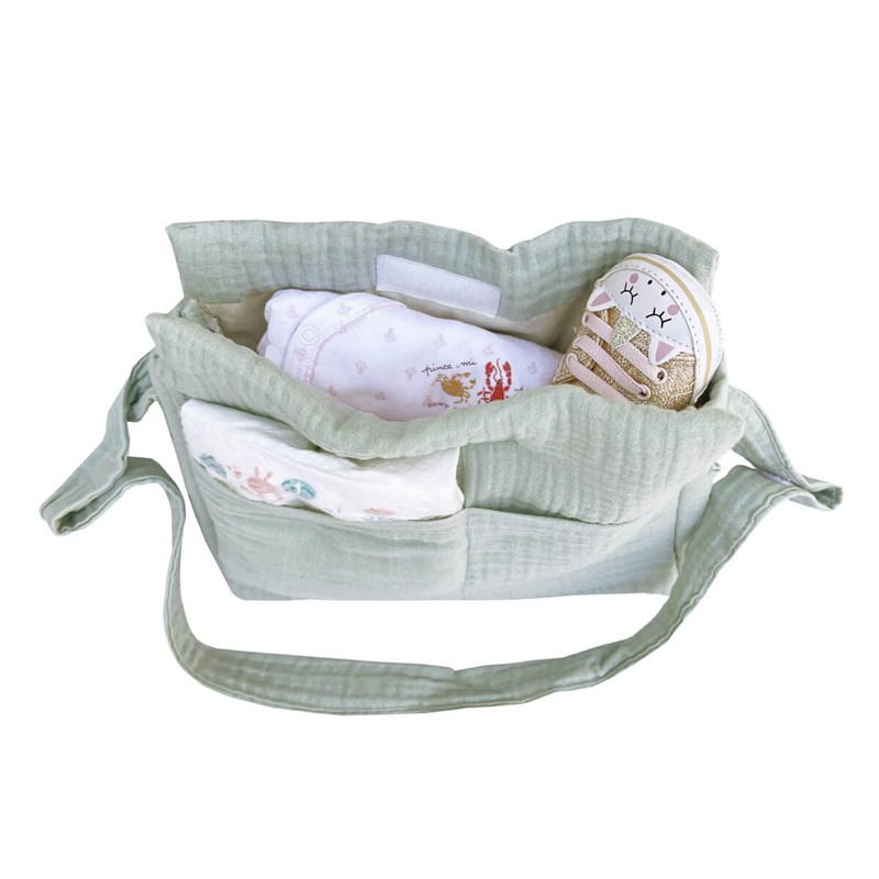 Sac à langer bobble vert (Wookids) - Image 1