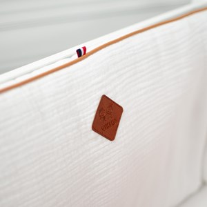 Tour de lit universel gaze coton jeanne