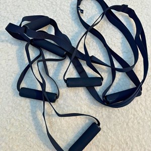 Poignées étriers pour hamac yoga aérien