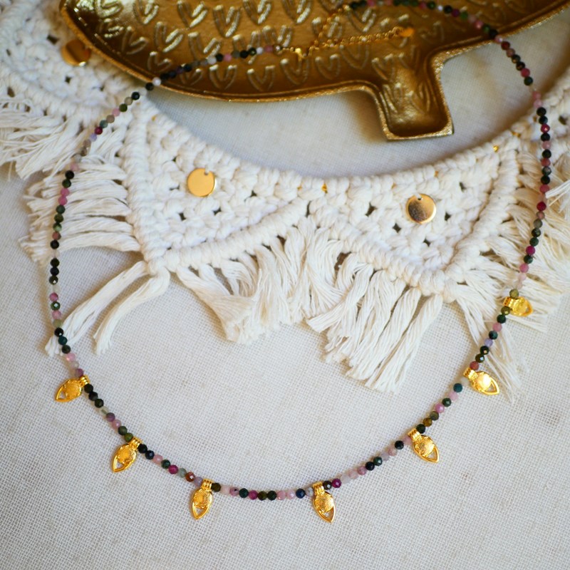 Collier tourmaline safar