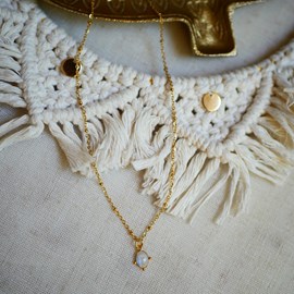 Collier pierre de lune brayan