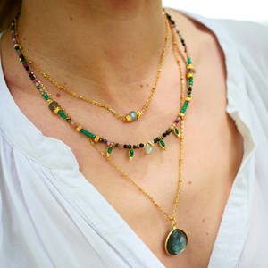 Collier tourmaline gatha