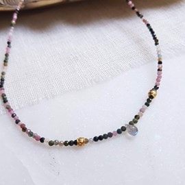 Collier tourmaline alinia