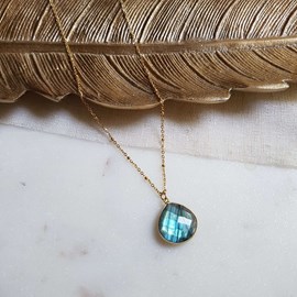 Collier labradorite justine