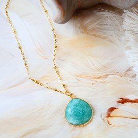 Collier amazonite justine