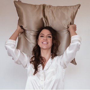 Taie d'oreiller en soie made in france