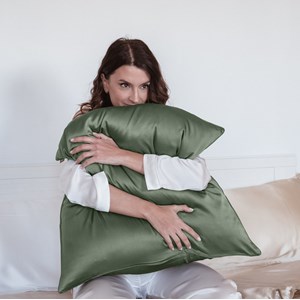 Taie d'oreiller en soie made in france