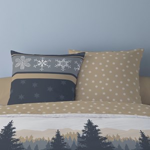 Housse de couette flanelle 240x220