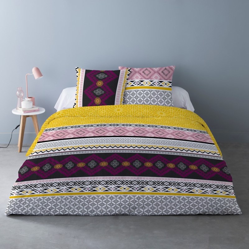 Housse de couette 240x220 + 2 taies