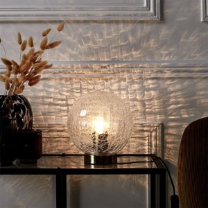 Lampe à poser en verre