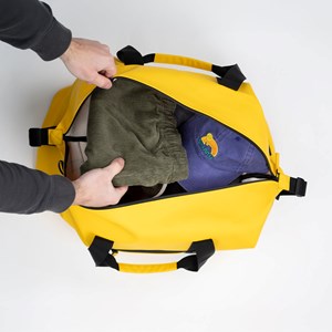 Sac de voyage duffle bag jaune