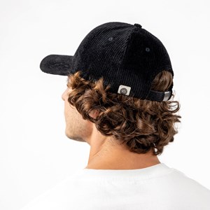 Casquette en velours noir