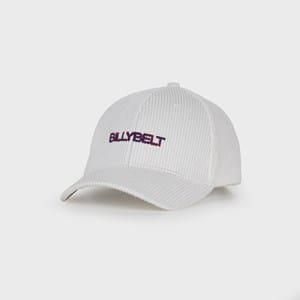 Casquette en velours blanc