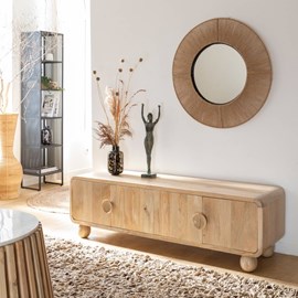 Meuble tv en bois de manguier horta