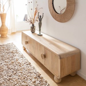 Meuble tv en bois de manguier horta