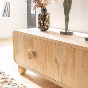 Meuble tv en bois de manguier horta