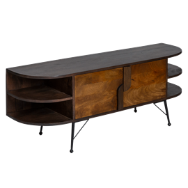 Buffet tv en bois d'acacia
