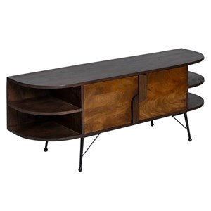 Buffet tv en bois d'acacia
