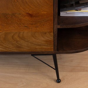 Buffet tv en bois d'acacia