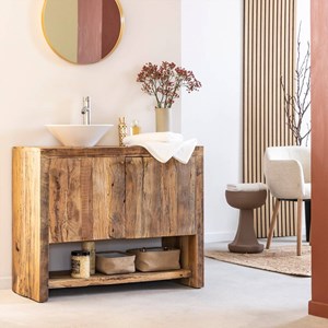 Petit meuble sous vasque naël