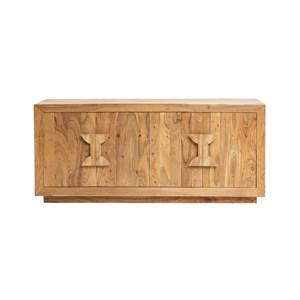 Buffet en bois d'acacia lonni