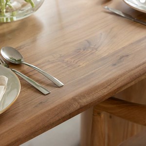 Table à manger en bois d'acacia anaé