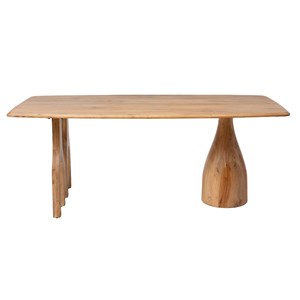 Table à manger en bois d'acacia anaé