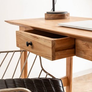 Bureau en bois d'acacia eliott