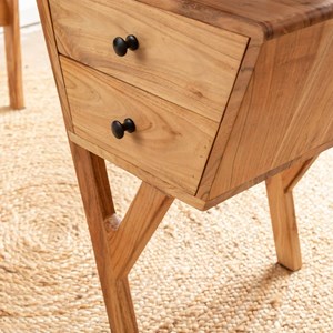 Bureau en bois d'acacia eliott