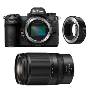 Nikon z6 iii + z 28-75mm f2.8 + ftz ii adaptateur