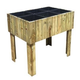 Carré potager surélevé 6 bacs vertikal