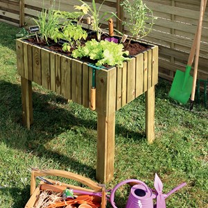 Carré potager surélevé 6 bacs vertikal