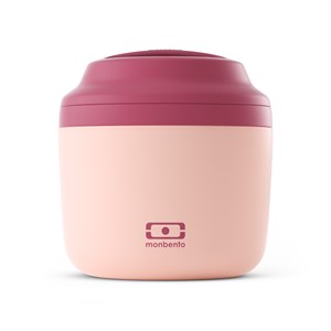 Lunch box isotherme 550ml rose bicolor