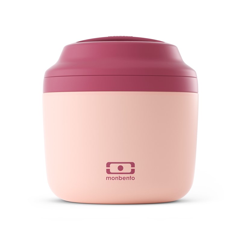 Lunch box isotherme 550ml rose bicolor