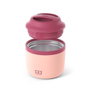 Lunch box isotherme 550ml rose bicolor
