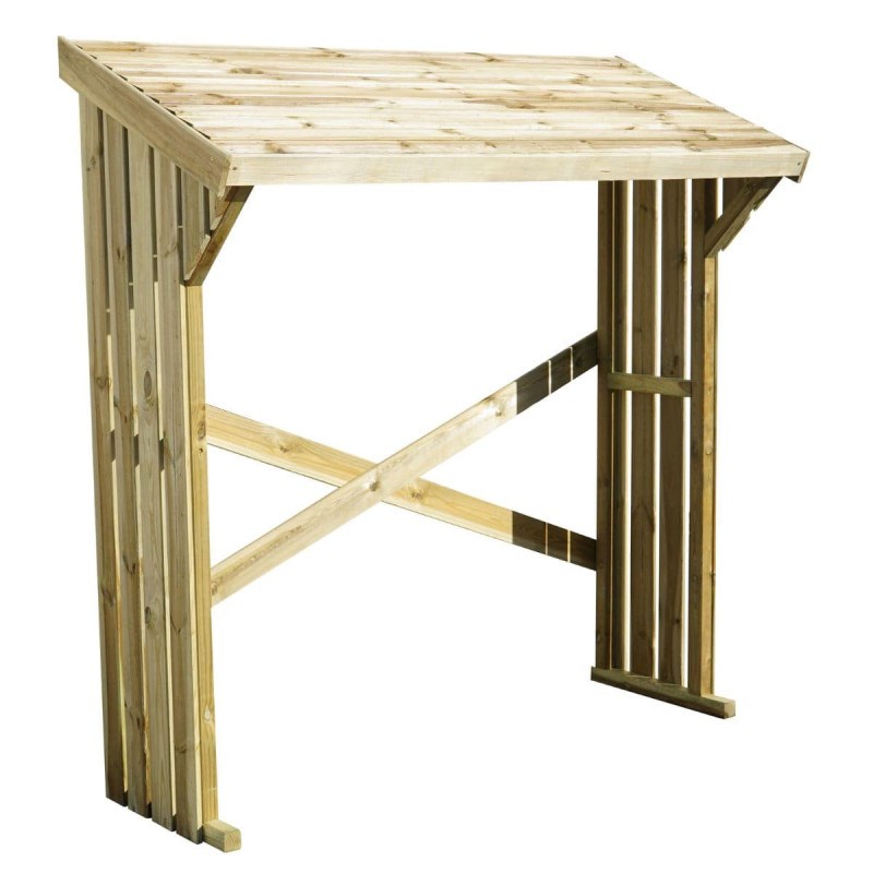 Cerland - Mini abri buches bois 180x68x179cm