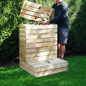 Composteur bois 320l alto