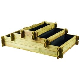 Carré potager en bois traité 178l