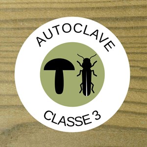 Jardinière en bois 59 x 19 x 19 cm